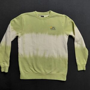 Vans Women's Small " Have A Nice Day" Embroidered Tie Dye Quality Sweatshirt EUC